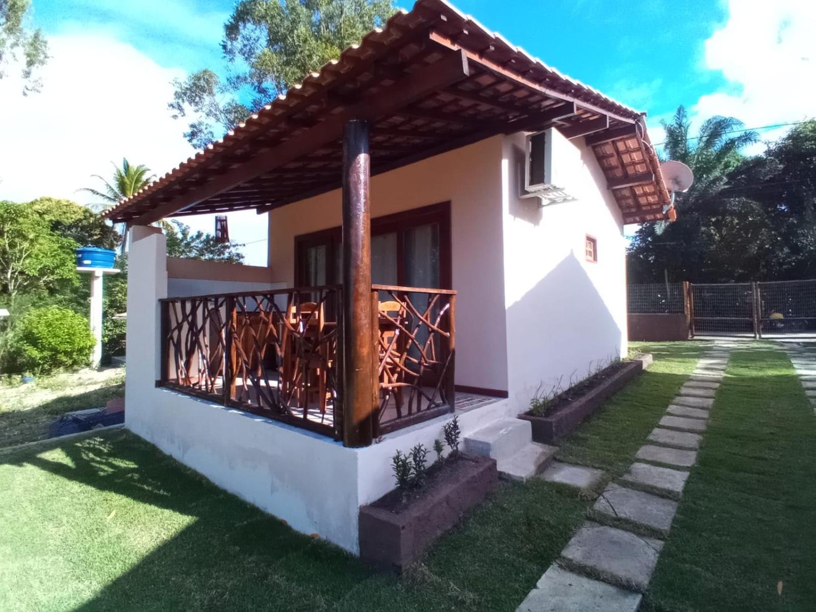 Paraíso da Falésia em Cumuruxatiba Villa Exterior foto